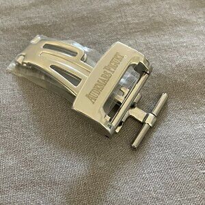 18mm Audemars Piguet Polished Stainless Steel Watch Deployment Clasp